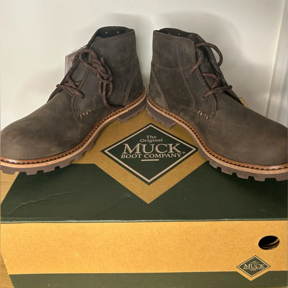 NEW Muck Boot Company- Mens Freeman Boots Sz 8